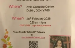 Poster advertising Carmelite Ovcations Open Day